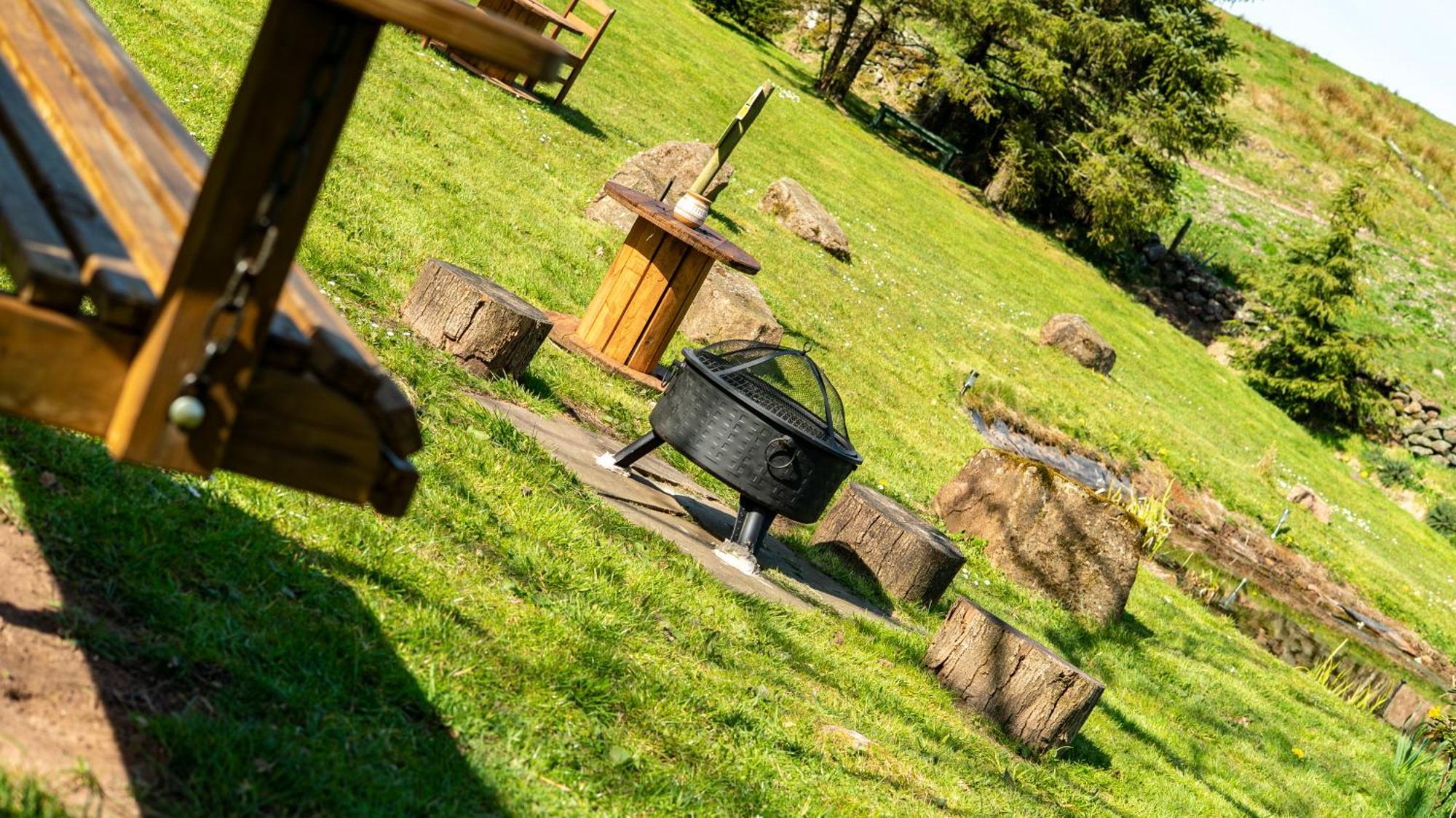 Bluebell Bell Tent The Roaches Upper Hulme Kültér fotó